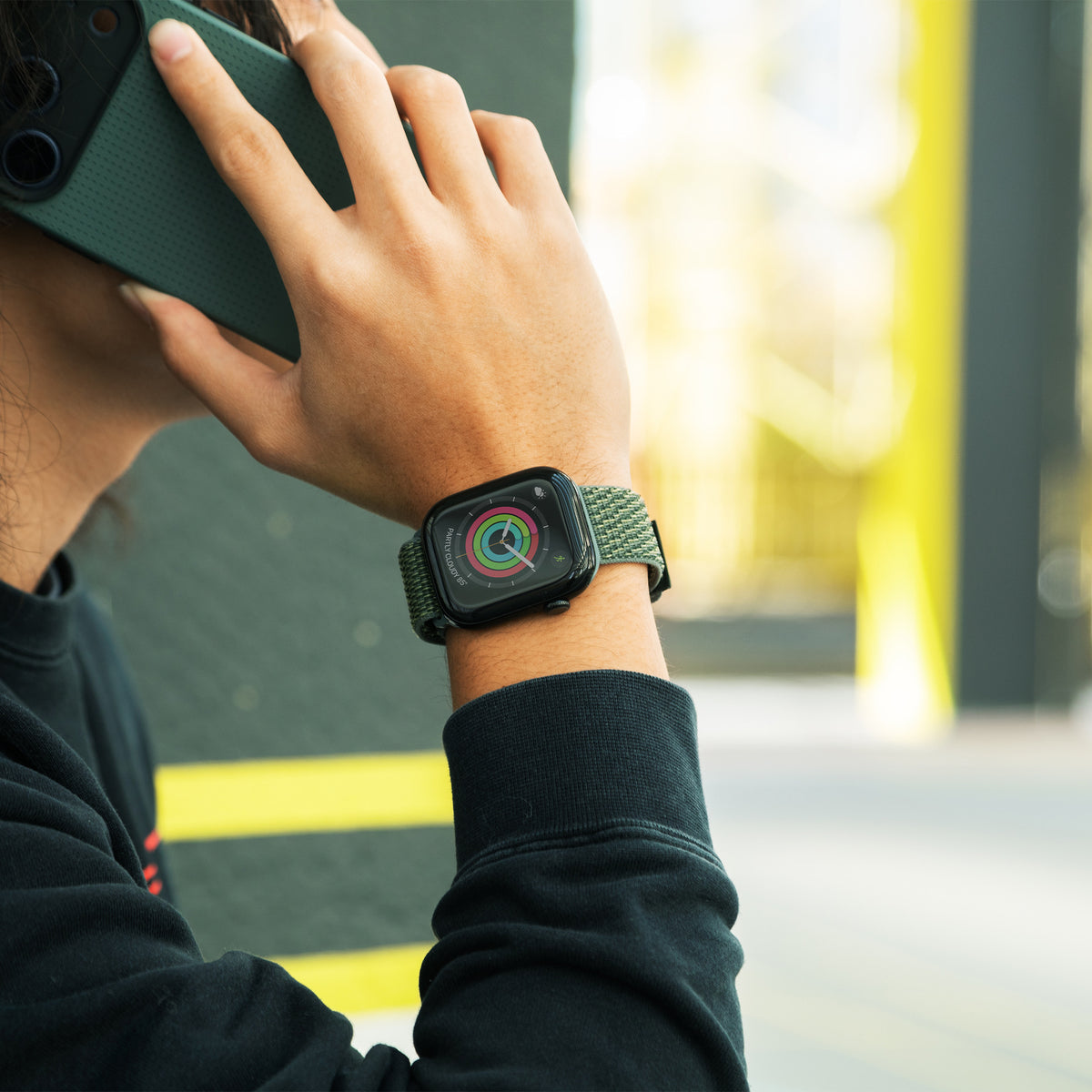 Native Union Active Watch Loop For Apple Watch 38/40/41/42mm- Slate Green