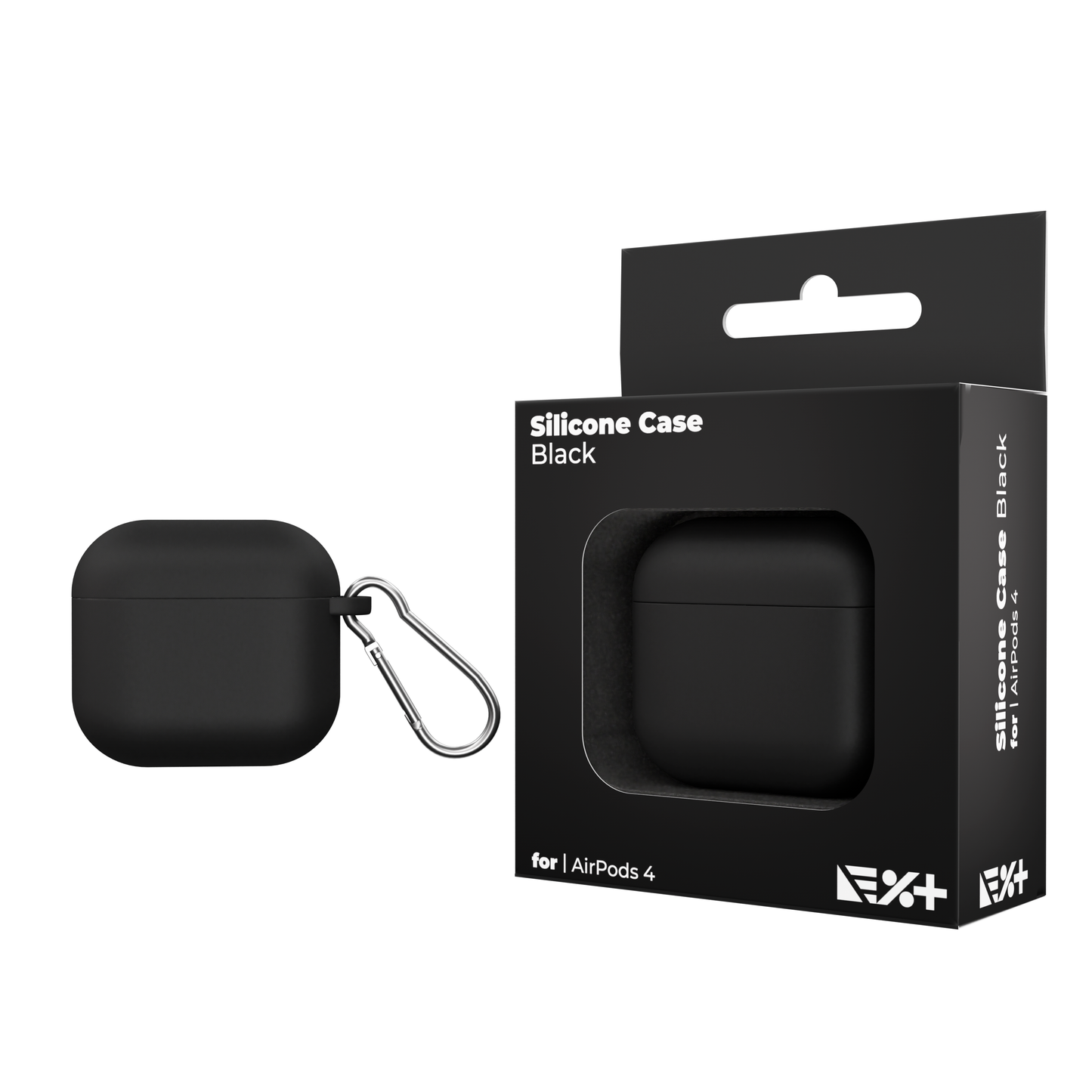 NEXT ONE SILICONE CASE FOR AIRPODS 4 | BLACK - iSTYLE BG