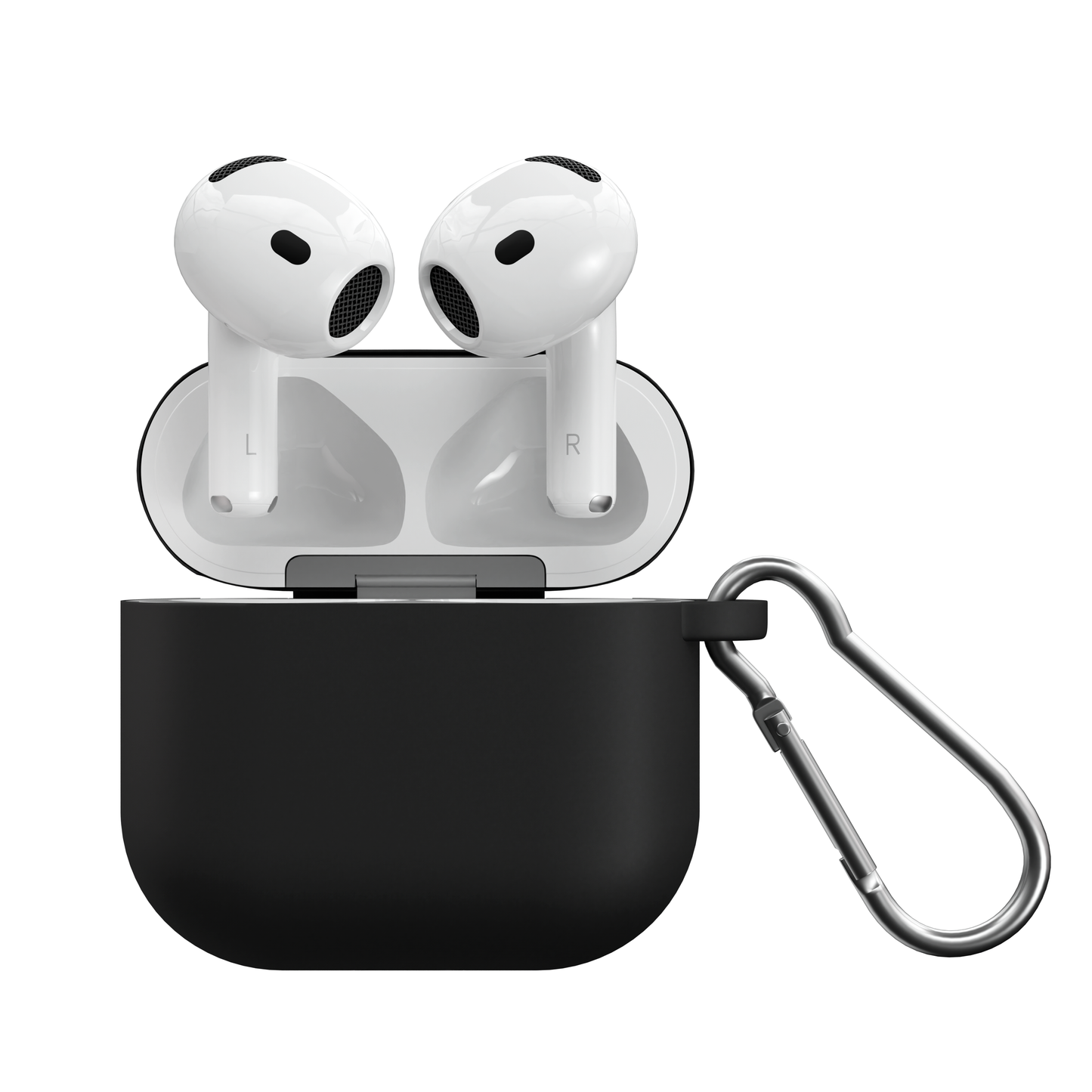 NEXT ONE SILICONE CASE FOR AIRPODS 4 | BLACK - iSTYLE BG