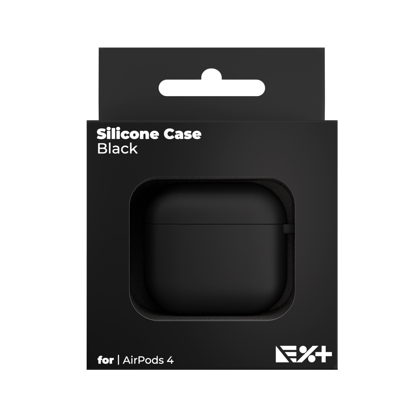 NEXT ONE SILICONE CASE FOR AIRPODS 4 | BLACK - iSTYLE BG