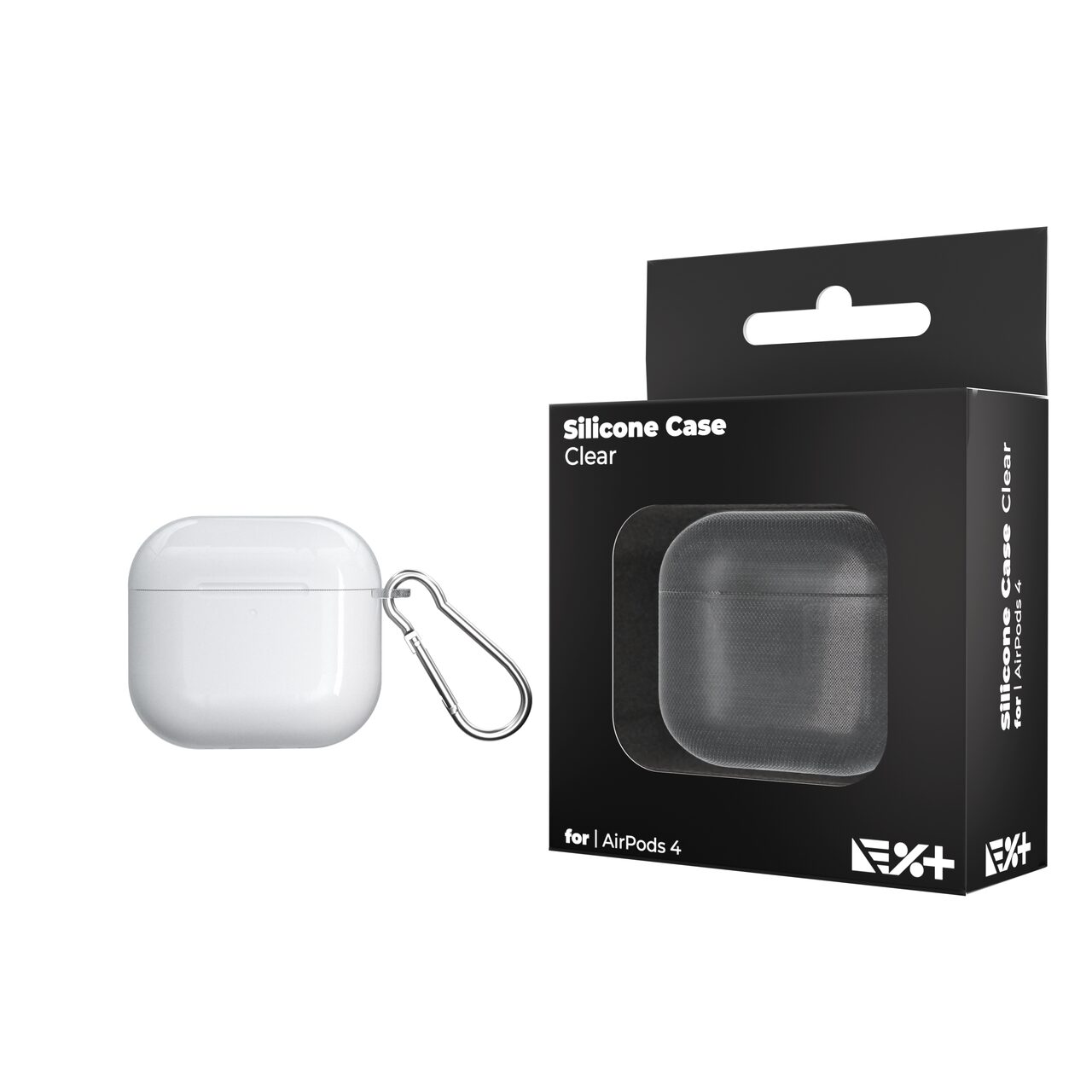 NEXT ONE SILICONE CASE FOR AIRPODS 4 | CLEAR - iSTYLE BG