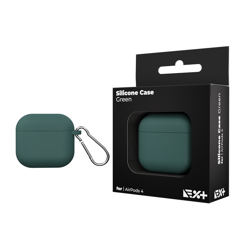 NEXT ONE SILICONE CASE FOR AIRPODS 4 | GREEN - iSTYLE BG