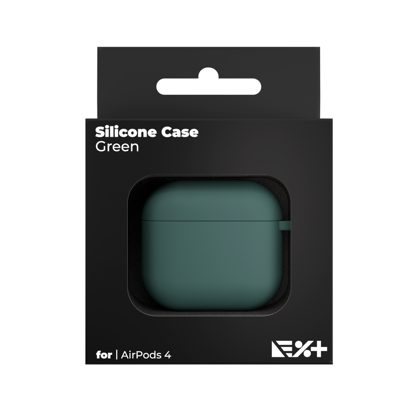 NEXT ONE SILICONE CASE FOR AIRPODS 4 | GREEN - iSTYLE BG