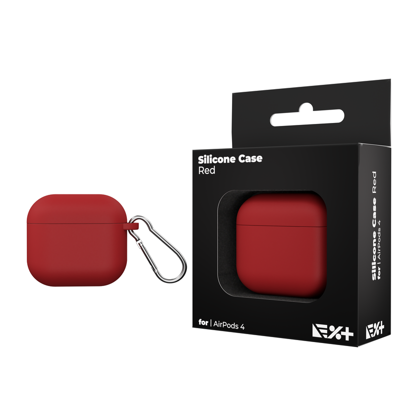 NEXT ONE SILICONE CASE FOR AIRPODS 4 | RED - iSTYLE BG