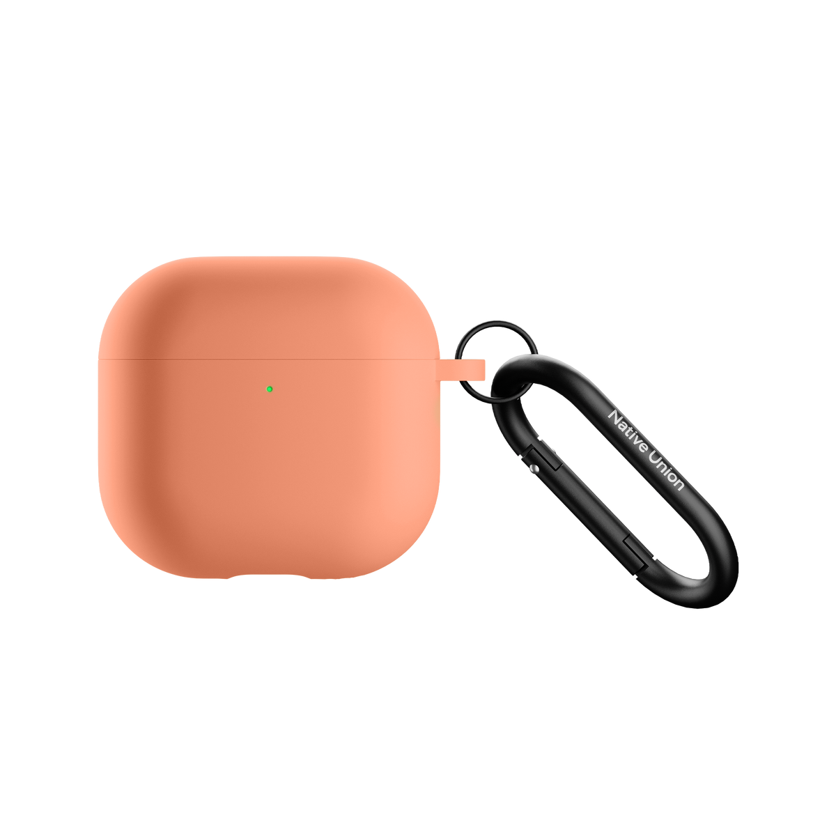 Калъф Native Union Active Case за AirPods 4 в цвят Apricot Crush – изглед отпред