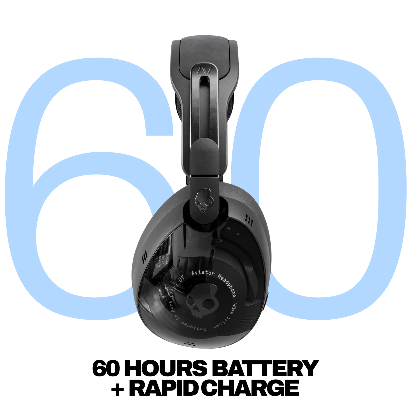 SKULLCANDY AVIATOR 900 ANC BLACK