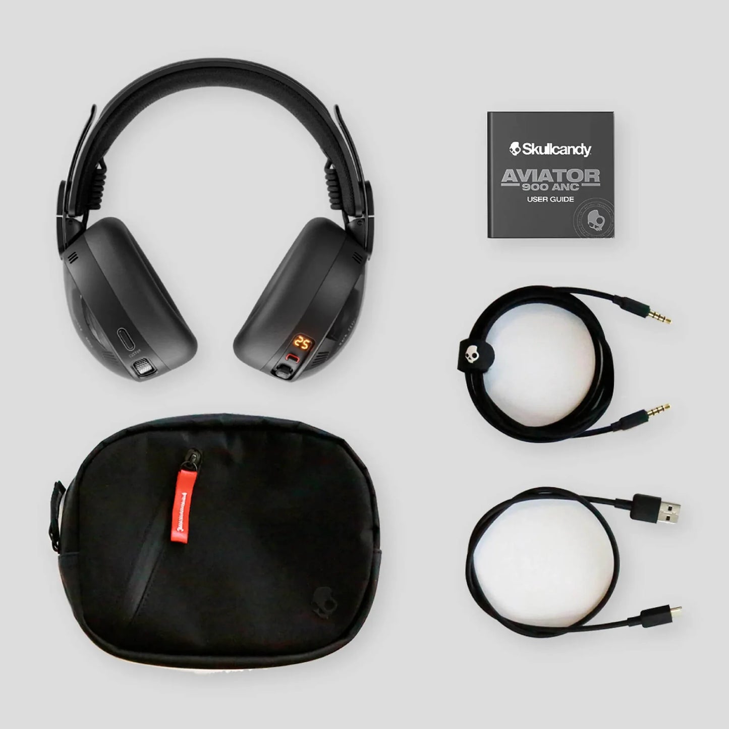 SKULLCANDY AVIATOR 900 ANC BLACK
