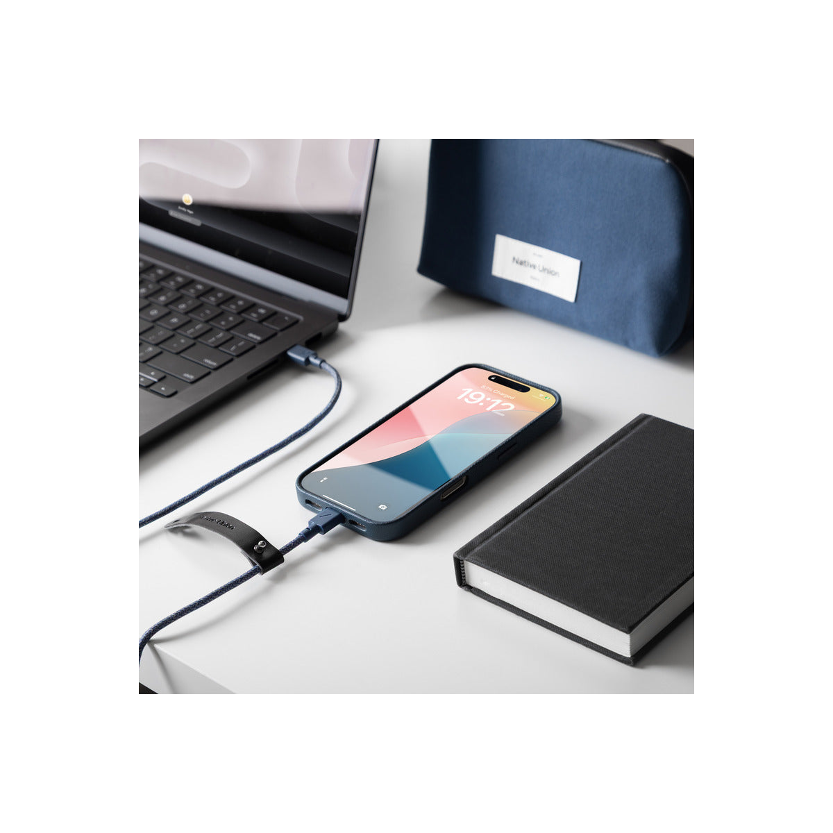 Native Union Belt Cable USB-C to USB-C 1,2m - Navy