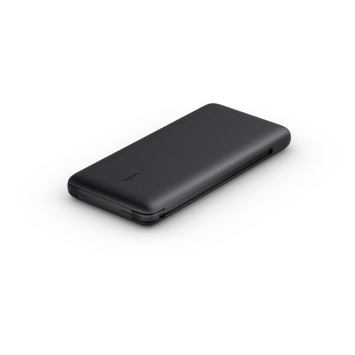 Зареждаща батерия от Belkin BOOST CHARGE Plus 10K с USB-C кабел - черна