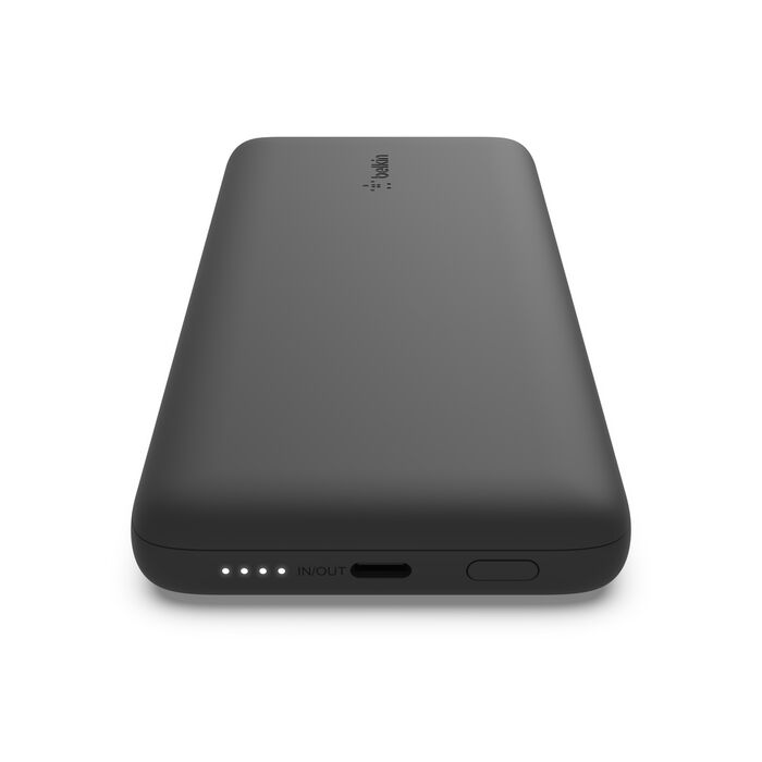 Зареждаща батерия от Belkin BOOST CHARGE Plus 10K с USB-C кабел - черна