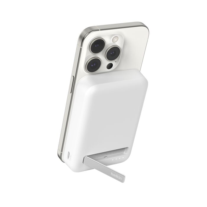 Външна батерия от Belkin 10k Qi2  - бяла