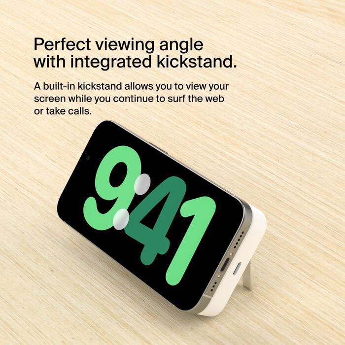 Външна батерия от Belkin 10k Qi2  - бяла