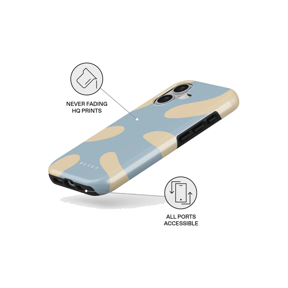 BURGA Flow Tough Magsafe Case For iPhone 17