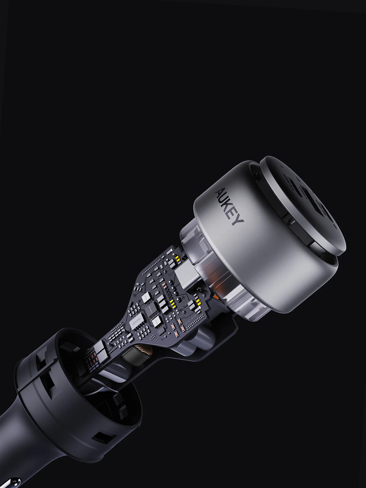 Бързо зарядно за автомобила от AUKEY Pathfinder Mix 3 100W