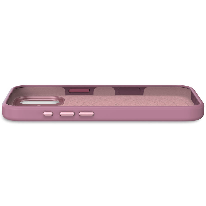DECODED ANTIMICROBIAL SILICONE BACKCOVER FOR IPHONE 17 - ROSETTE - iSTYLE BG