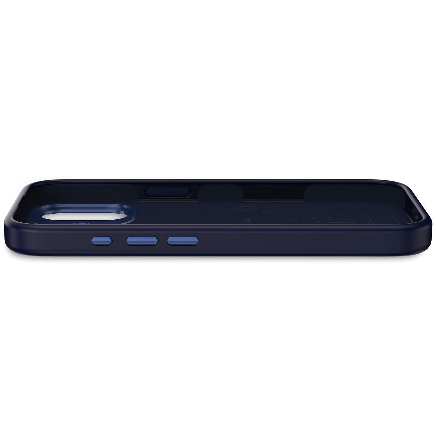 DECODED ANTIMICROBIAL SILICONE BACKCOVER FOR IPHONE 17 - TRUE NAVY - iSTYLE BG