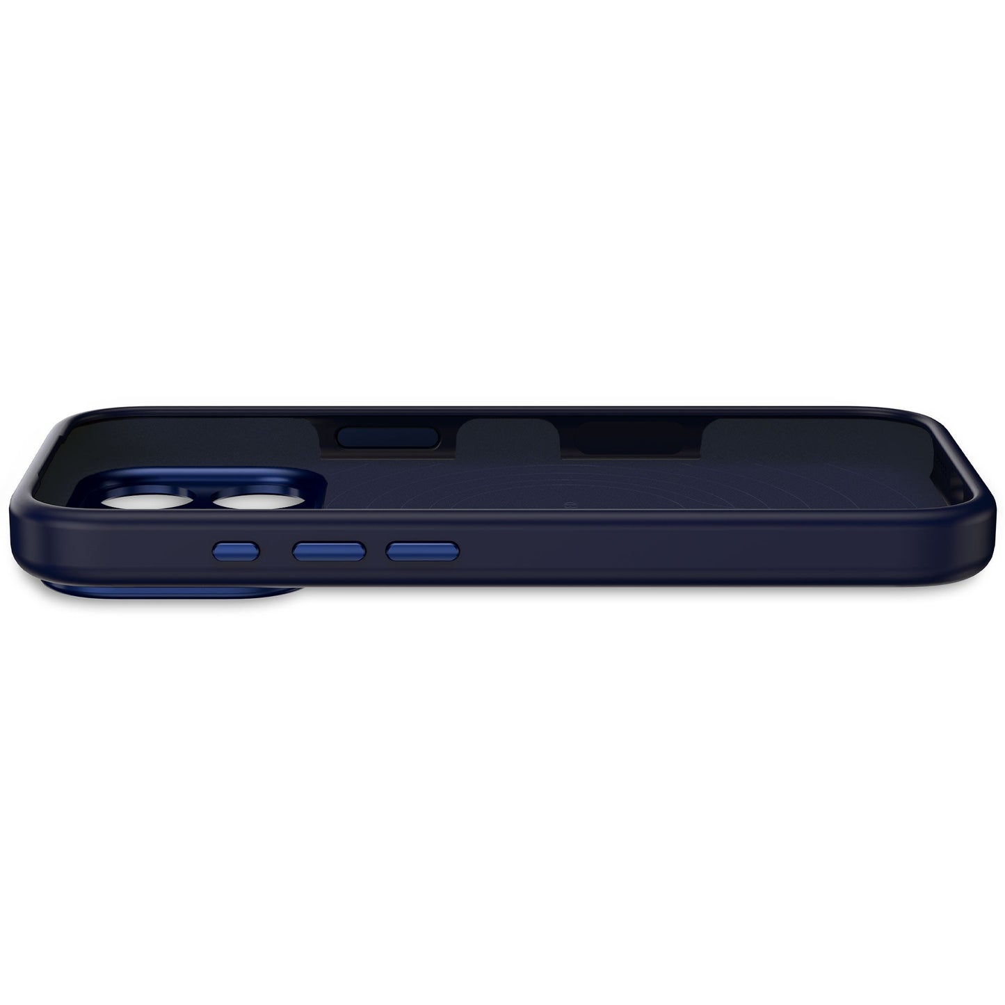 Кейс за iPhone 17 Pro Max от Decoded - силиконов - Antimicrobial - TRUE NAVY