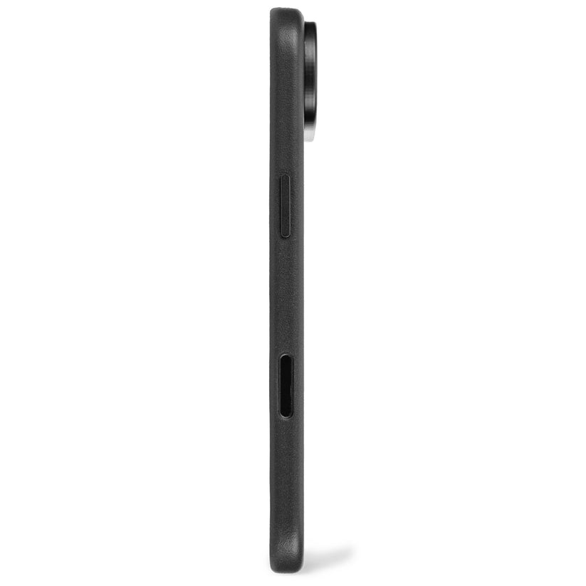 DECODED LEATHER BACKCOVER FOR IPHONE AIR - BLACK - iSTYLE BG