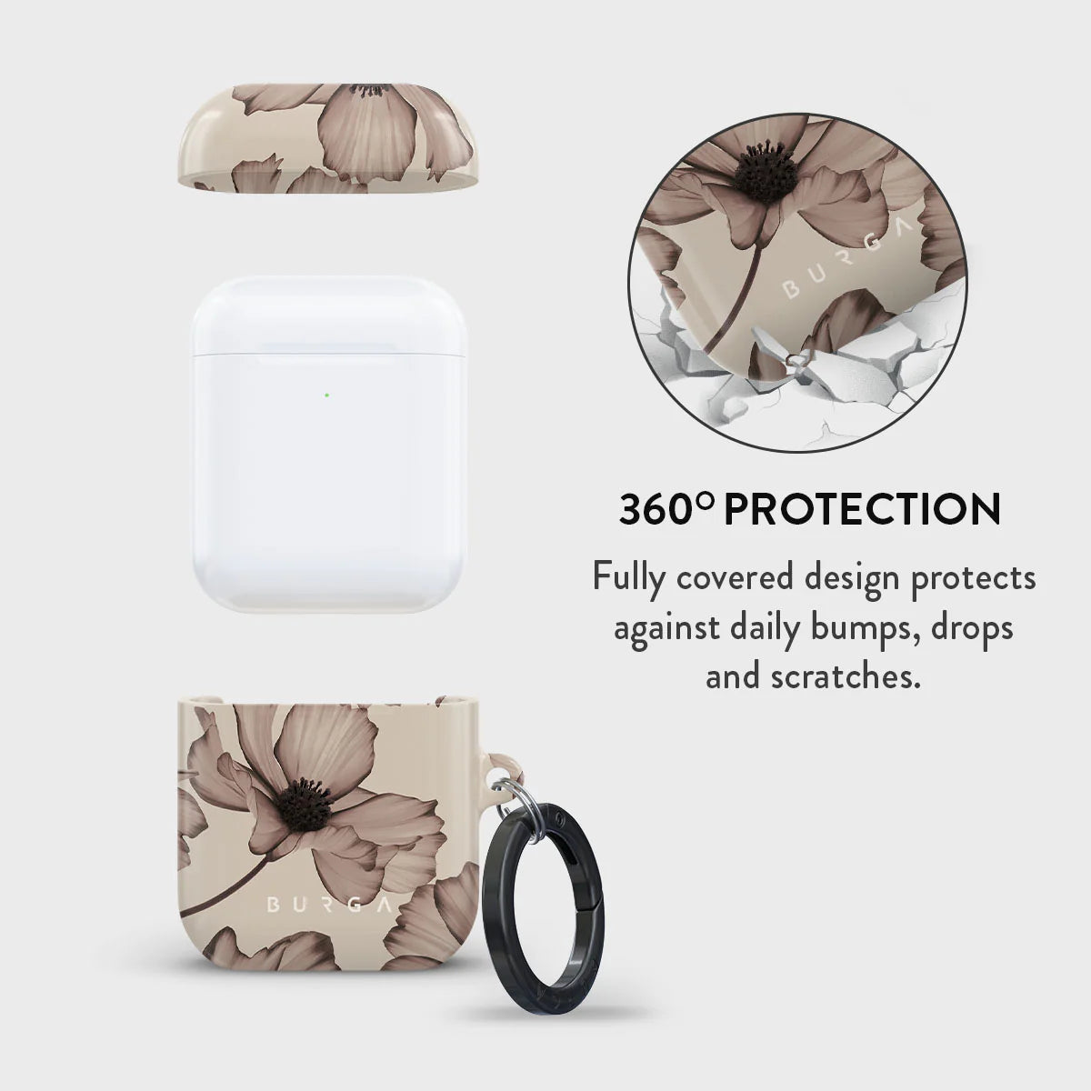 BURGA Barely Yours case for Airpods