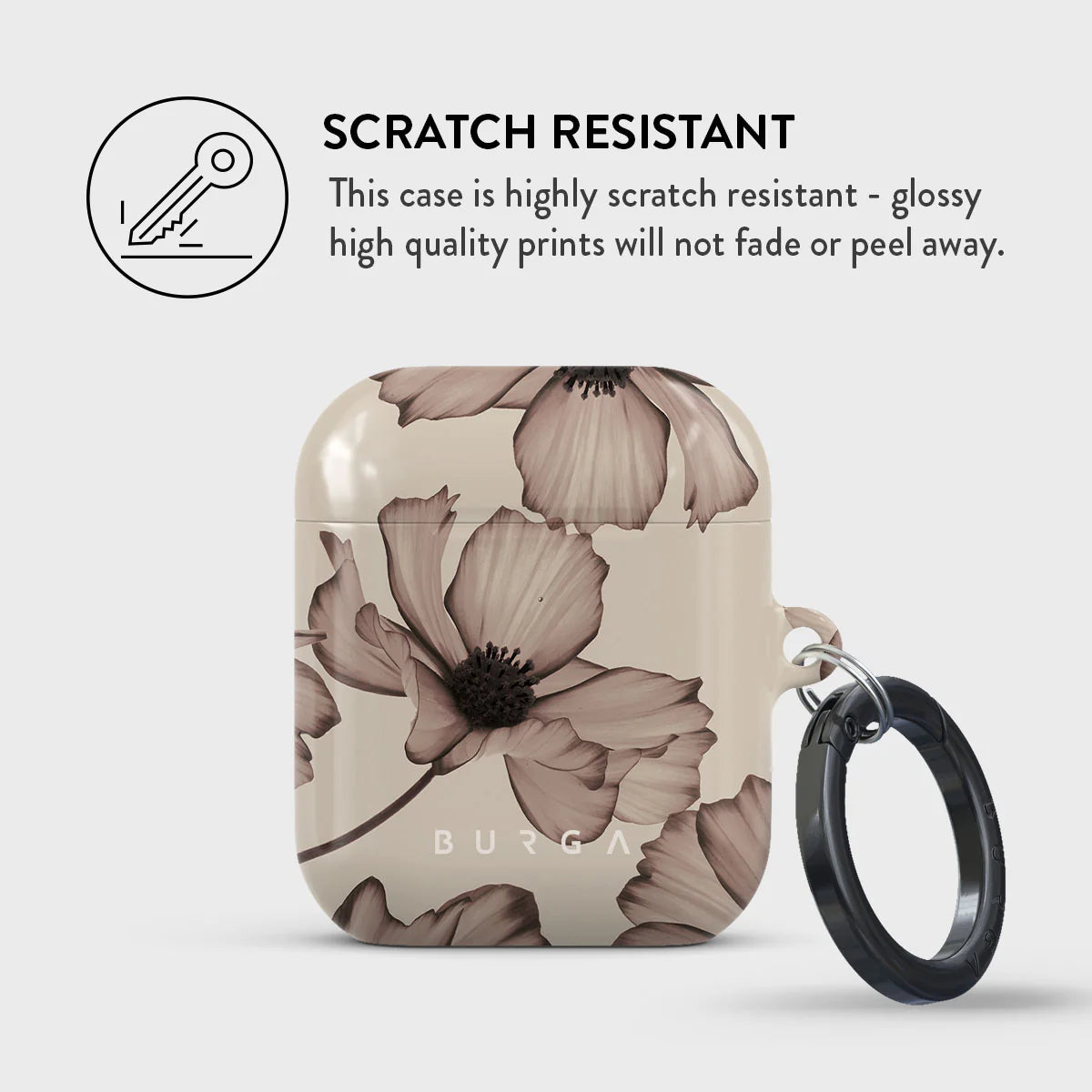 BURGA Barely Yours case for Airpods