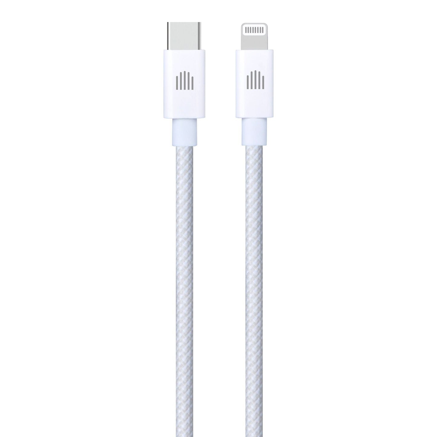Dviced Cable USB-C to Lightning Nylon Textile 1,25m - White