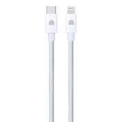 Dviced Cable USB-C to Lightning Nylon Textile 1,25m - White