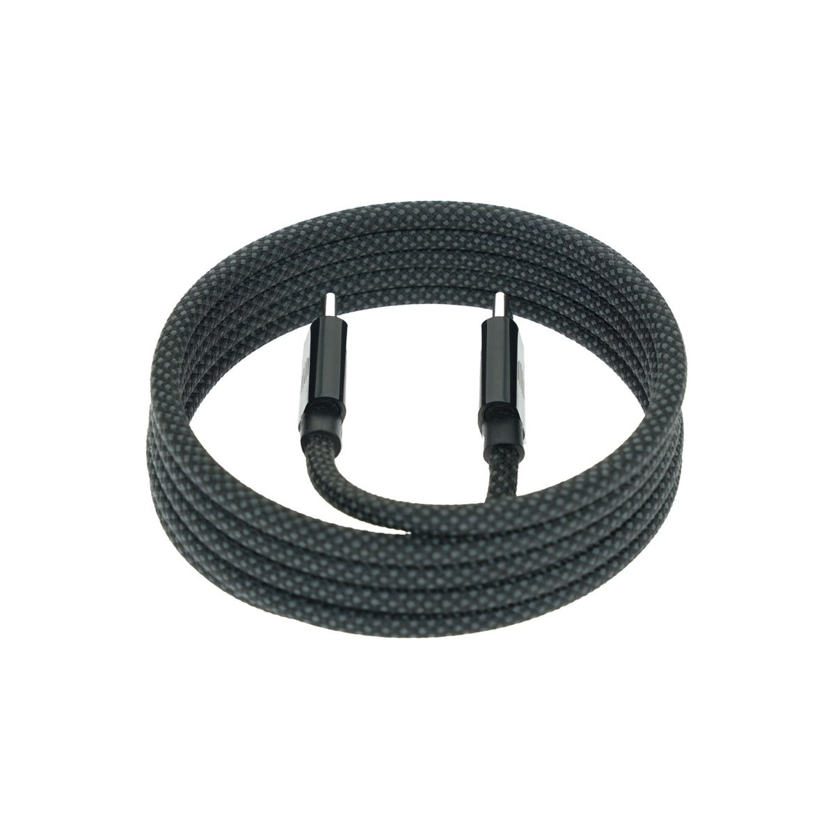 Dviced Magnetic Braided Cable USB-C to USB-C, 1,25m - dark grey