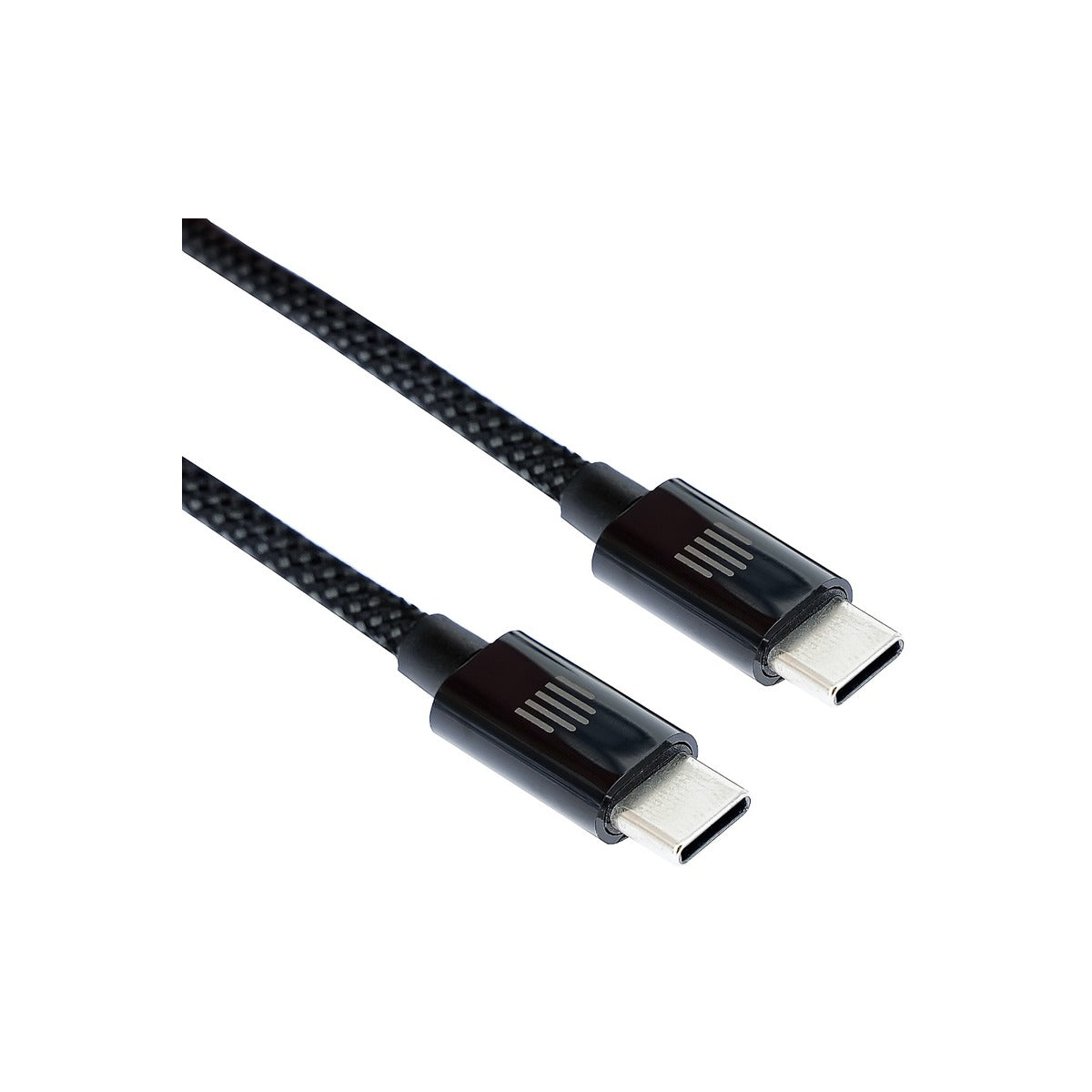Dviced Magnetic Braided Cable USB-C to USB-C, 1,25m - dark grey