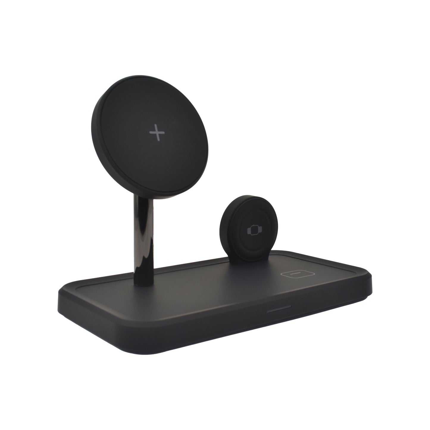 Dviced 3-in-1 magnetic wireless stand w cable, wall charger - Black - iSTYLE BG