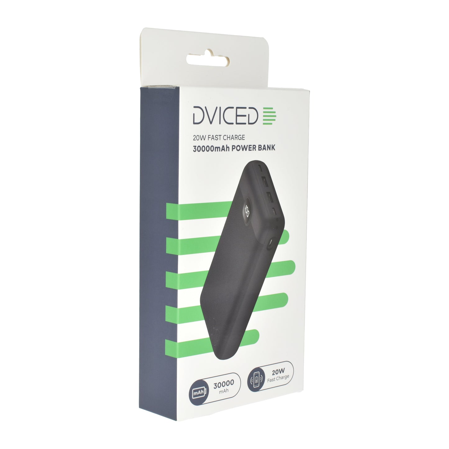Dviced Power bank 30000mAh - Black