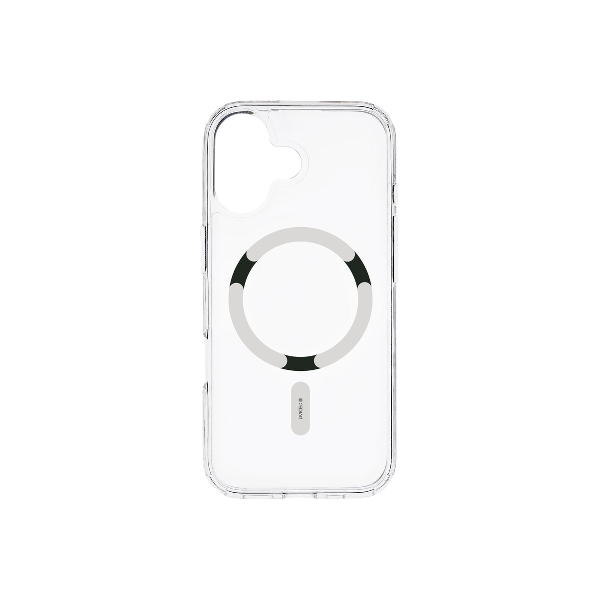 Dviced MagSafe калъф за iPhone 17 прозрачен, бял - iSTYLE BG