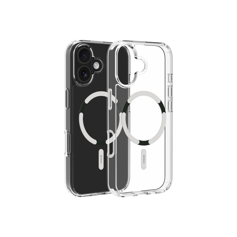 Dviced MagSafe калъф за iPhone 17 прозрачен, бял - iSTYLE BG