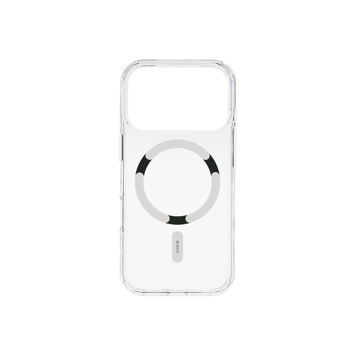 Dviced MagSafe калъф за iPhone 17 Pro прозрачен, бял - iSTYLE BG