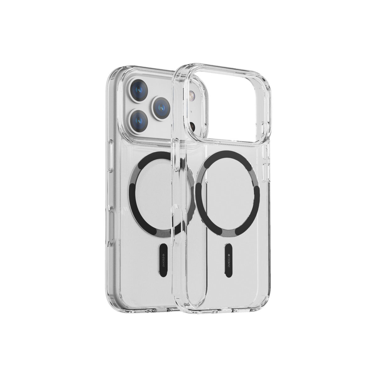 Dviced MagSafe калъф за iPhone 17 Pro прозрачен, черен - iSTYLE BG