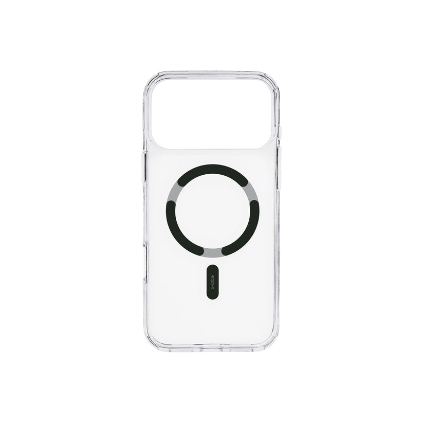 Dviced MagSafe калъф за iPhone 17 Pro Max прозрачен, черен - iSTYLE BG
