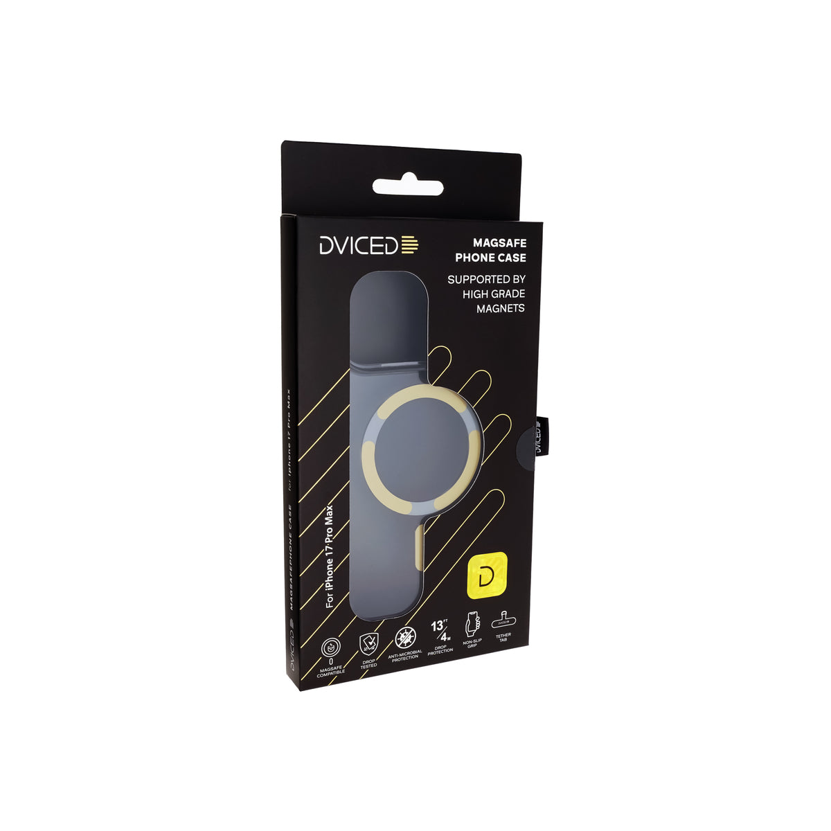 Dviced MagSafe калъф за iPhone 17 Pro Max опушен, златен - iSTYLE BG