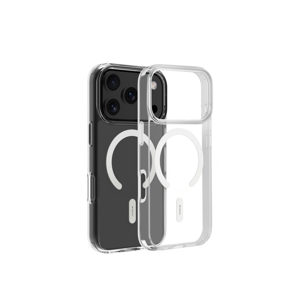 Dviced MagSafe iPhone 17 Pro Max clear case C - White