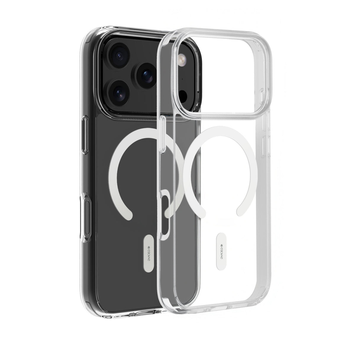 Dviced Magsafe iPhone 18 Pro clear case - White