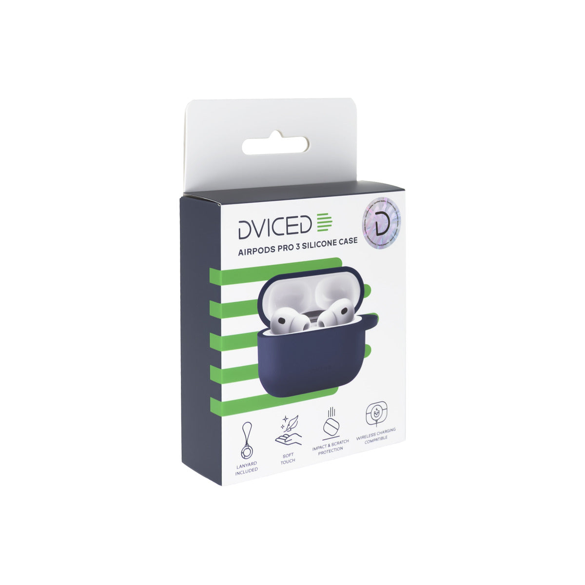 Dviced AirPods Pro 3 Silicone Case - Blue