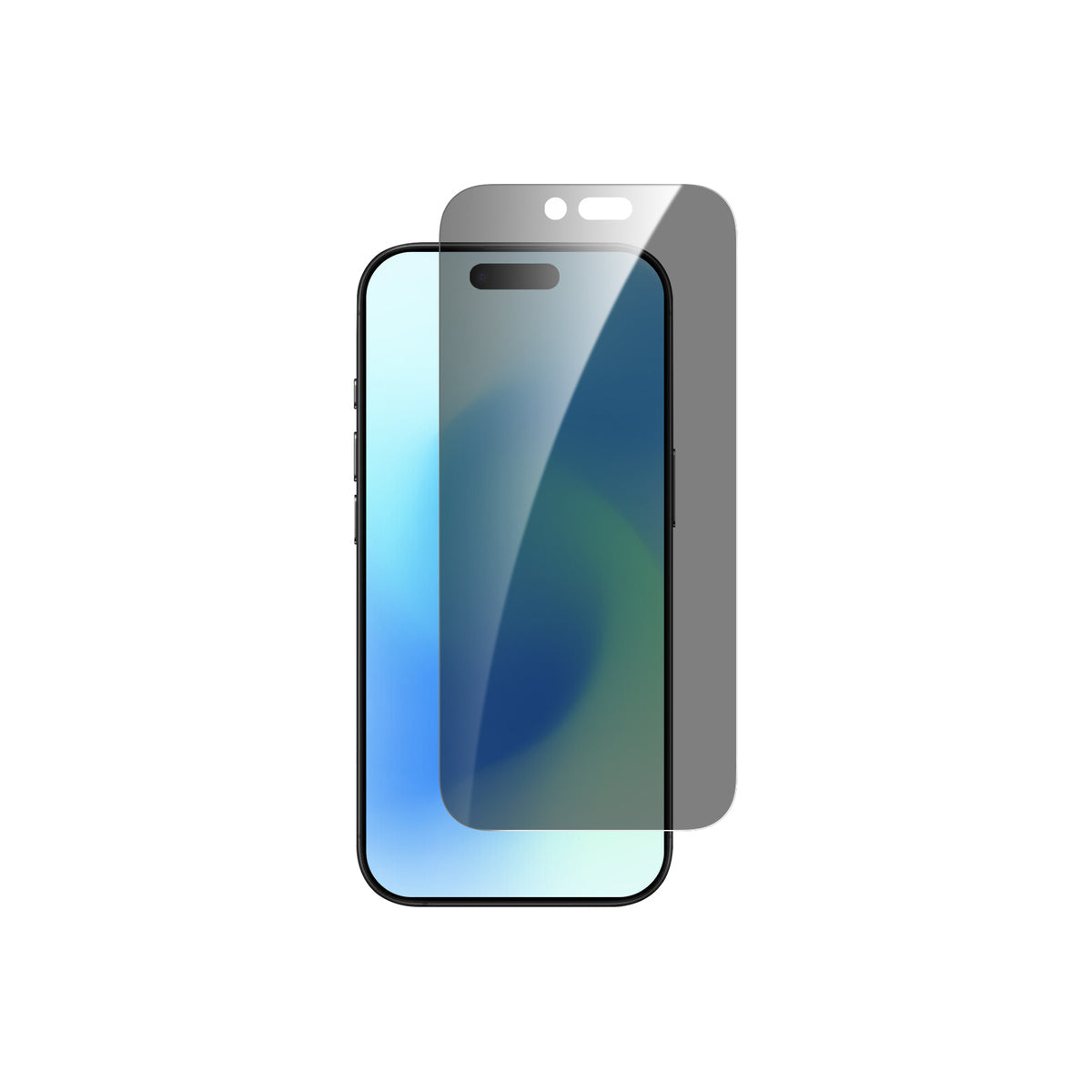 Dviced Протектор за екран от закалено стъкло с поверителност за iPhone Air с апликатор за отстраняване на прах - iSTYLE BG