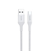 Epico Braided Cable 1.2m USB-C to USB-A - white