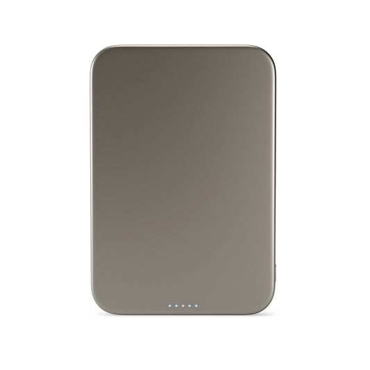 Epico UltraPack Qi2 Slim 5000mAh Wireless Power Bank EM51 - TITANIUM
