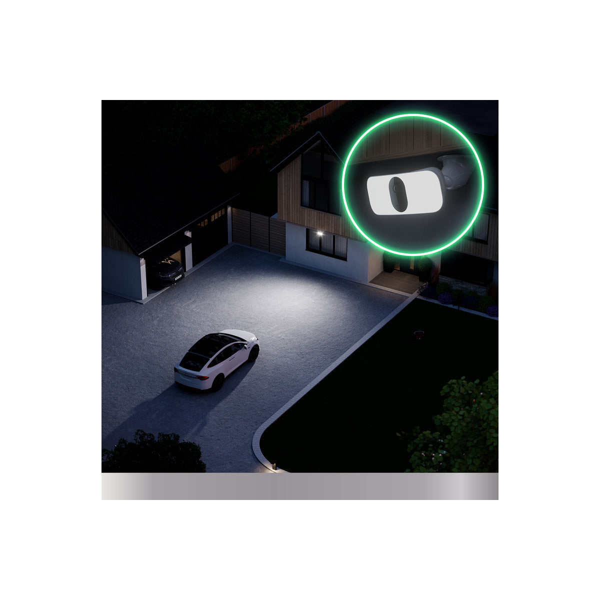 Arlo Floodlight Outdoor Security Camera - Black - iSTYLE.bg