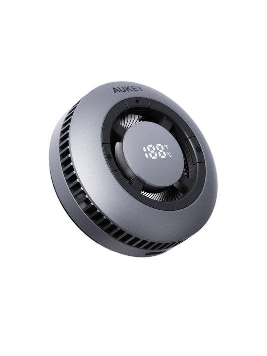 Охлаждащо магнитно бързо зарядно от AUKEY - GameFrost Qi2