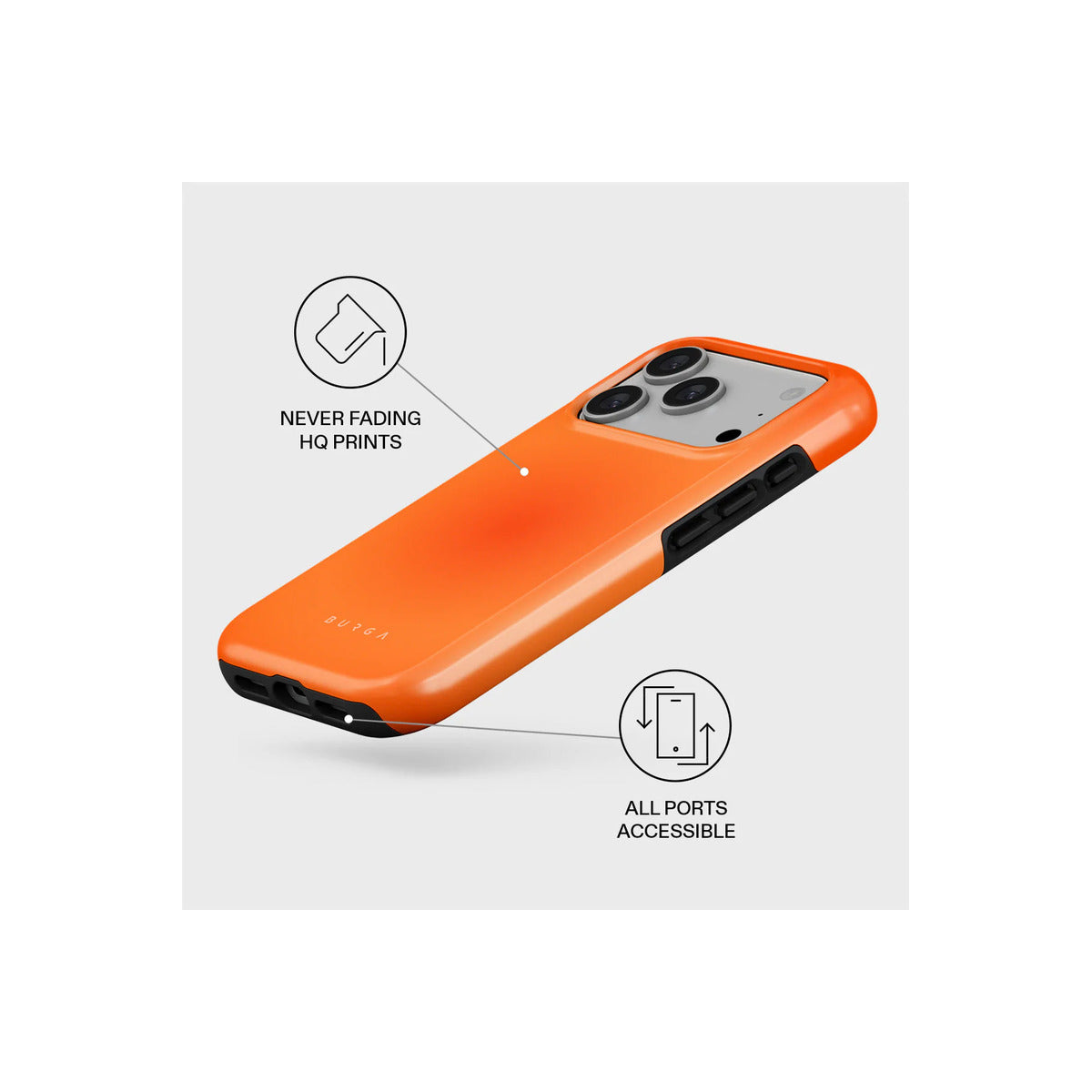 BURGA Flare Tough Magsafe Case For iPhone 17 Pro