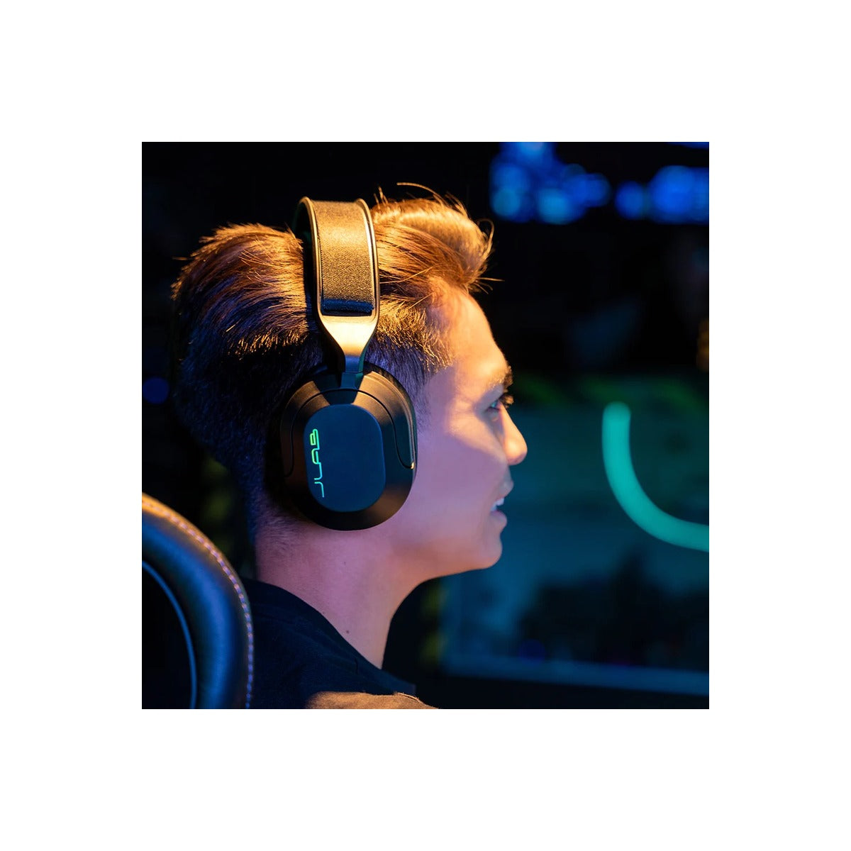 JLAB Nightfall Wired Gaming Headset - Black