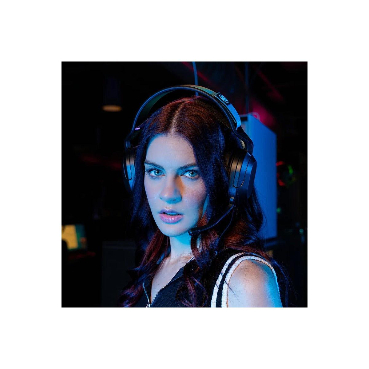 JLAB Nightfall Wired Gaming Headset - Black