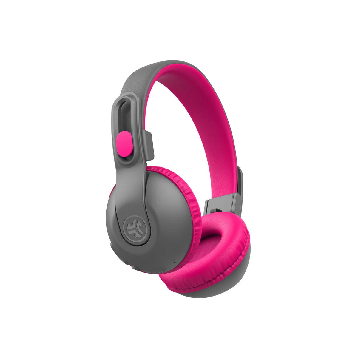 JLAB JBuddies Studio 2 Kids Wireless Headphones - Gray/Pink