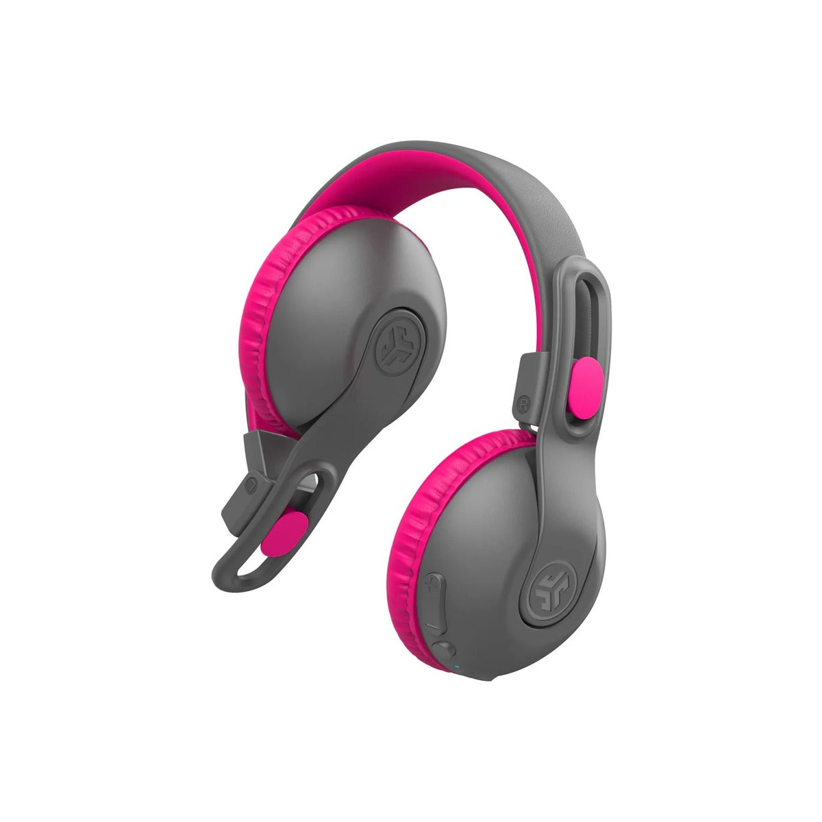 JLAB JBuddies Studio 2 Kids Wireless Headphones - Gray/Pink