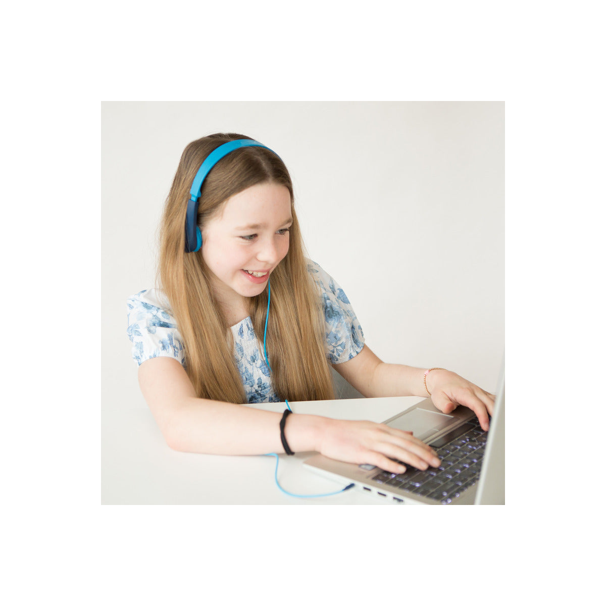 JLAB JBuddies Pop Wired Kids Headphones - Blue